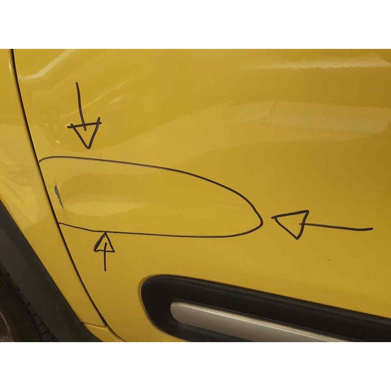 Recambio de puerta delantera izquierda para fiat 500 l (330) trekking referencia OEM IAM - Amarillo 3