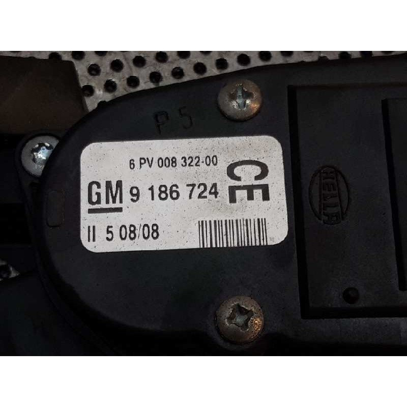 Recambio de potenciometro pedal para saab 9-3 sport sedán vector referencia OEM IAM 9186724 - Negro 3