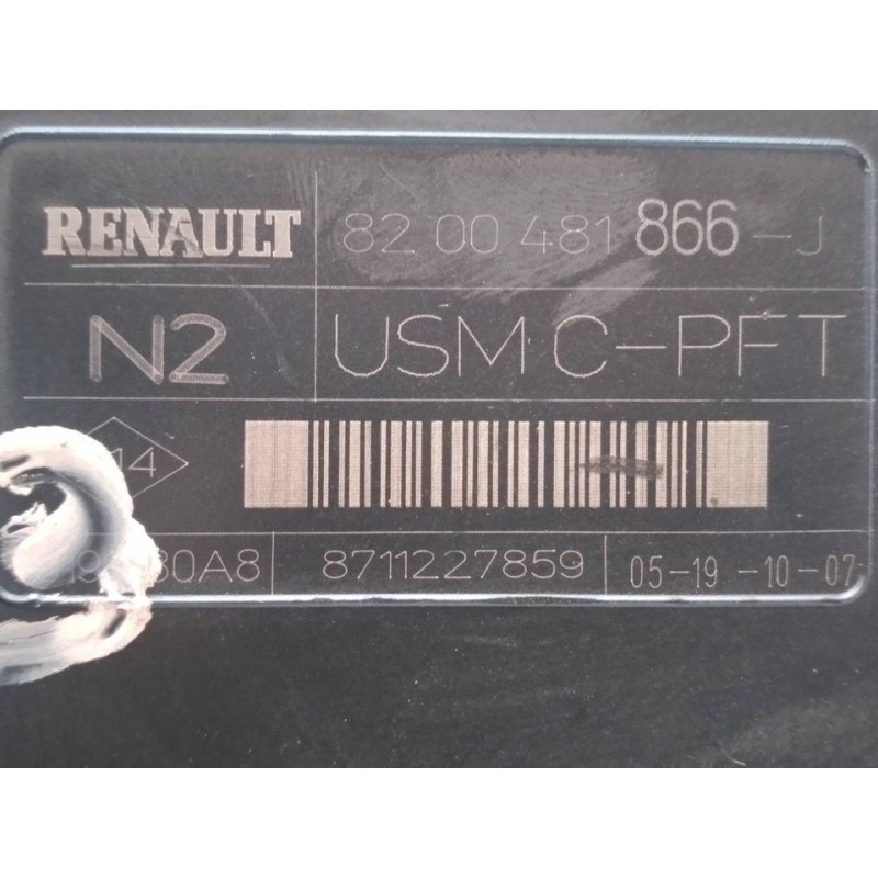 Recambio de caja reles / fusibles para renault megane ii berlina 5p confort dynamique referencia OEM IAM 8200481866J - Azul 3