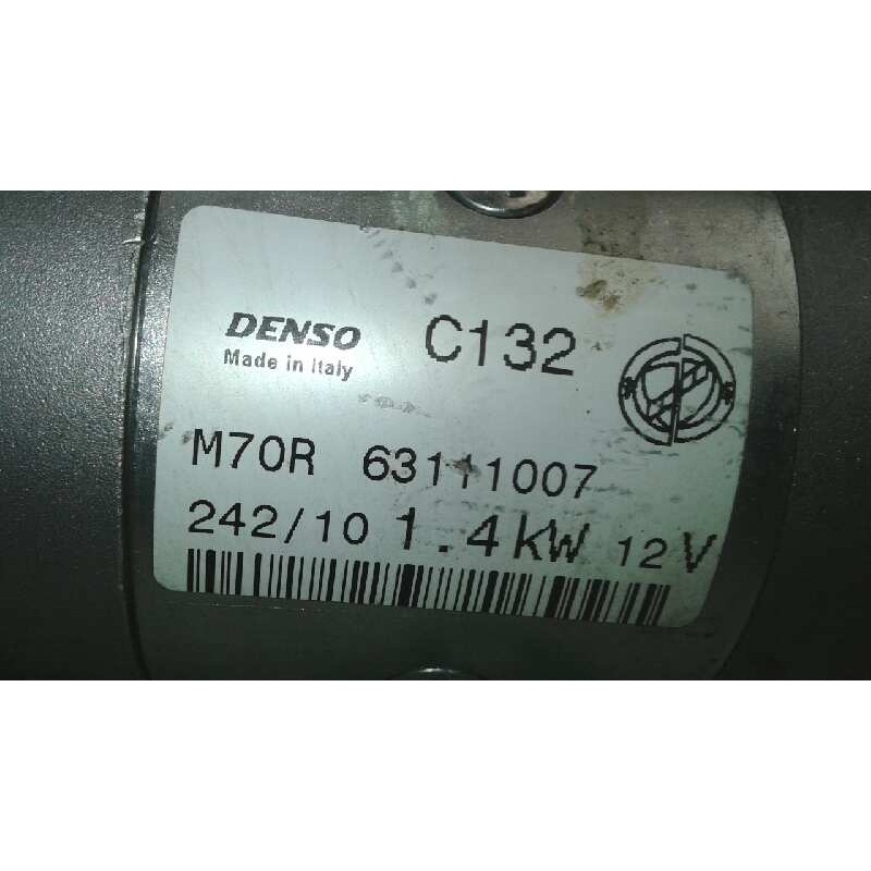 Recambio de motor arranque para fiat stilo (192) 2.4 cat referencia OEM IAM M70R631110007 C132 DENSO - Gris 5