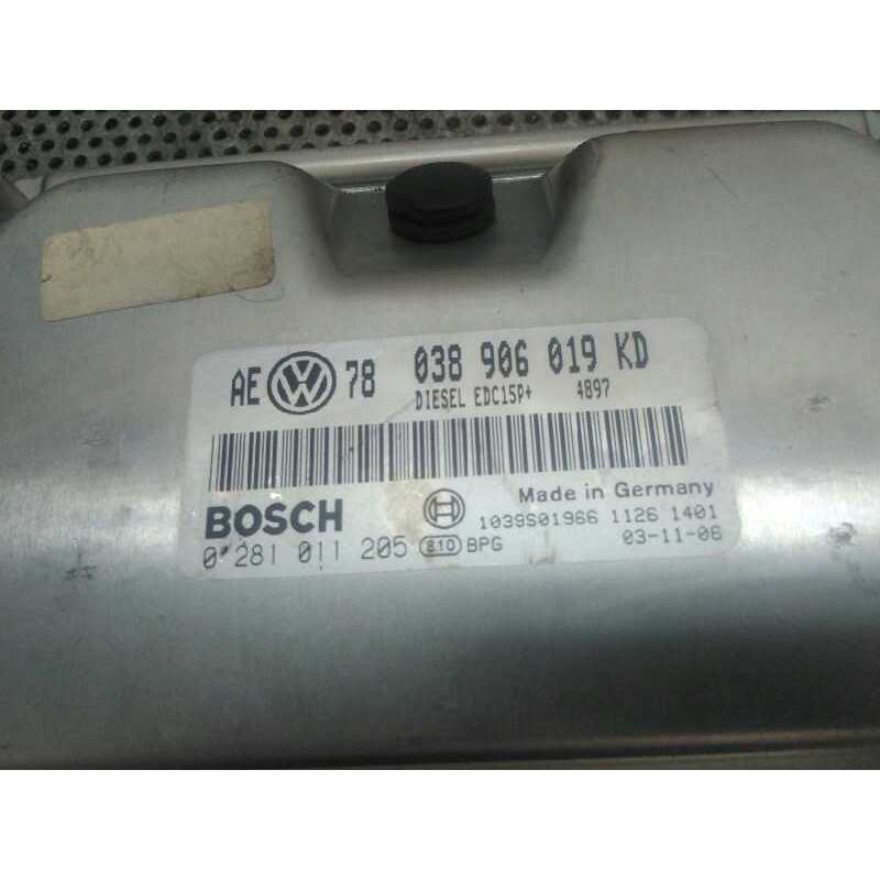 Recambio de centralita motor uce para volkswagen passat berlina (3b3) 1.9 tdi referencia OEM IAM 038906019KD 0281011205 - Azul 2