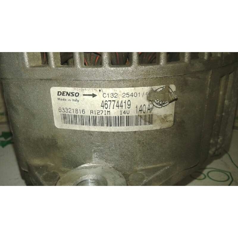 Recambio de alternador para fiat stilo (192) 2.4 cat referencia OEM IAM 46774419 63321816 C132 / DENSO - Gris 3