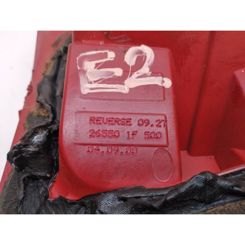 Recambio de piloto trasero derecho para nissan micra (k11) comfort referencia OEM IAM 265501F500 - Naranja 2