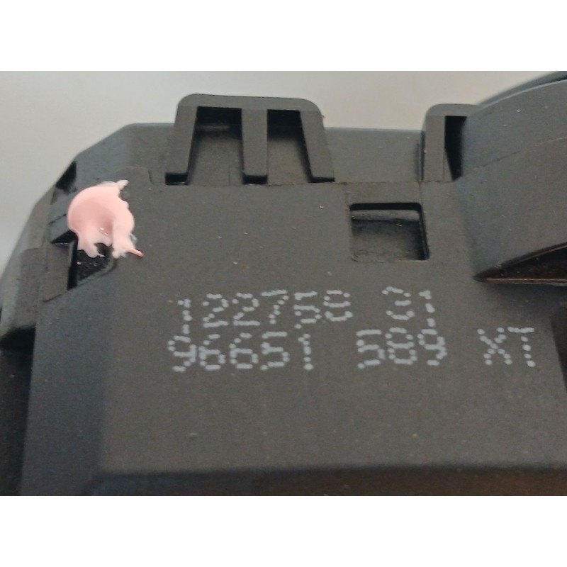 Recambio de mando luces para peugeot 308 confort referencia OEM IAM 96651589XT - Negro 2