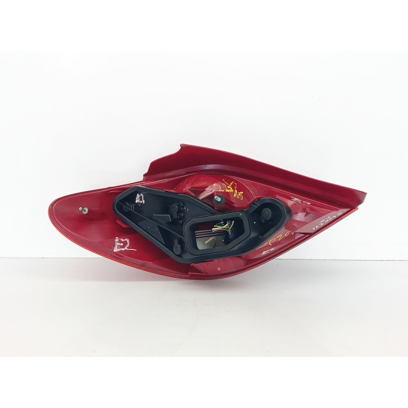Recambio de piloto trasero derecho para peugeot 207/207+ (wa_, wc_) 1.6 16v referencia OEM IAM 9649986580 - Naranja 4