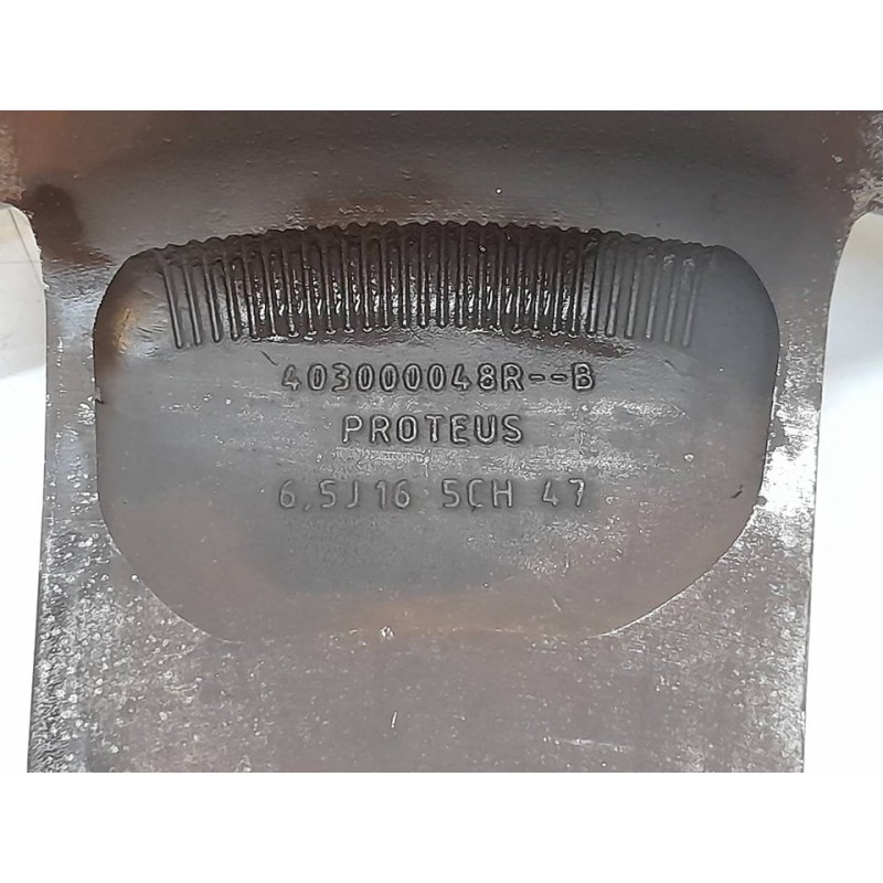 Recambio de llanta para renault megane iii berlina 5 p dynamique referencia OEM IAM 65J165CH47 - Blanco 2