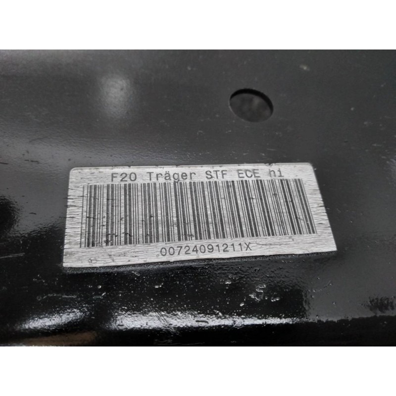 Recambio de refuerzo paragolpes trasero para bmw serie 1 lim. (f20) 116d referencia OEM IAM 00724091211X - Blanco 3