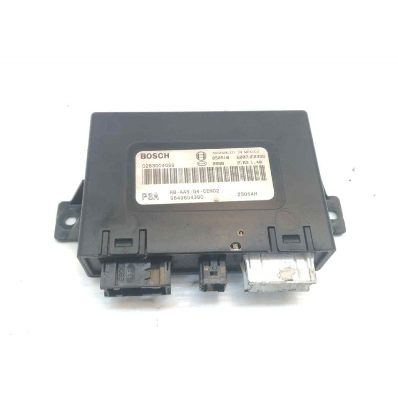 Recambio de centralita parking para citroën c5 berlina premier (e) referencia OEM IAM 9649604380 0263004089 BOSCH