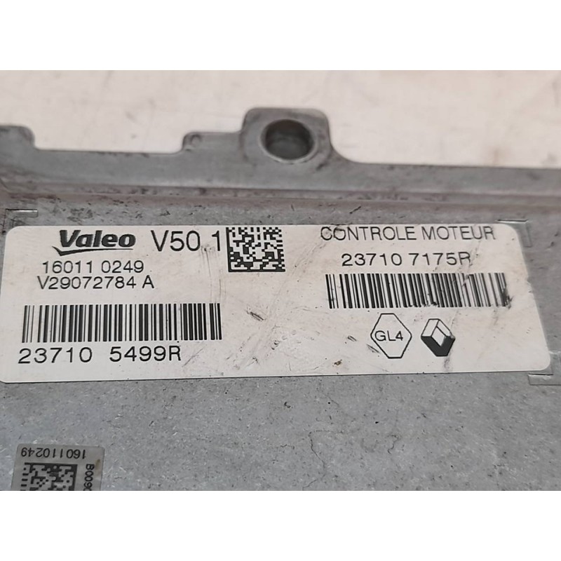 Recambio de centralita motor uce para dacia sandero stepway referencia OEM IAM 237105499R 237107175R - Negro 2