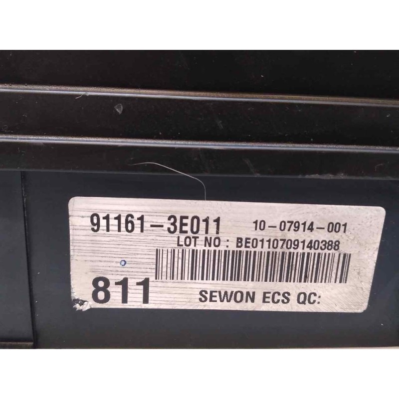Recambio de caja reles / fusibles para kia sorento 2.5 crdi emotion referencia OEM IAM 911613E011 BE0110709140388 - Negro 2