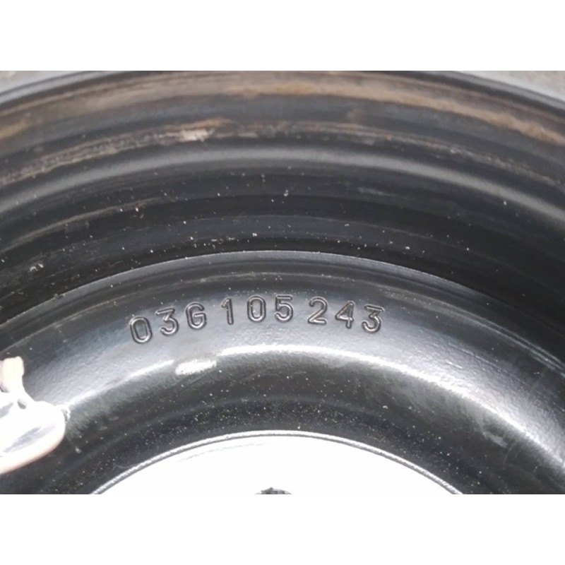 Recambio de polea cigueñal para volkswagen caddy ka/kb (2k) life referencia OEM IAM 03G105243 - Blanco 2