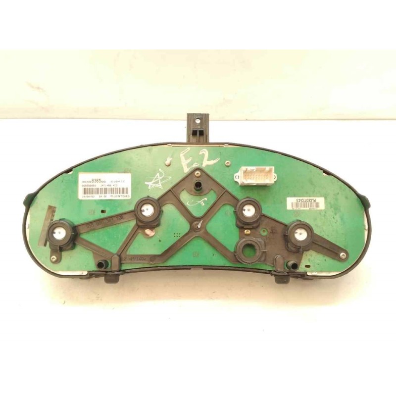 Recambio de cuadro instrumentos para peugeot 206 berlina x-line refri referencia OEM IAM 9648836580 - Gris 3