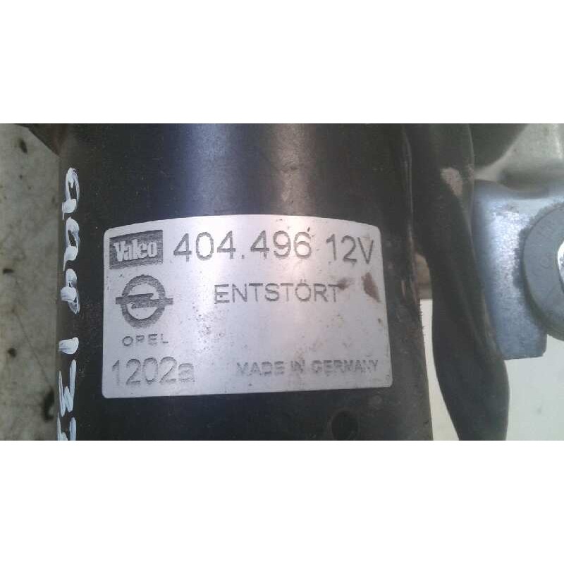 Recambio de motor limpia delantero para opel zafira a 2.0 dti referencia OEM IAM 404496 - Azul 3