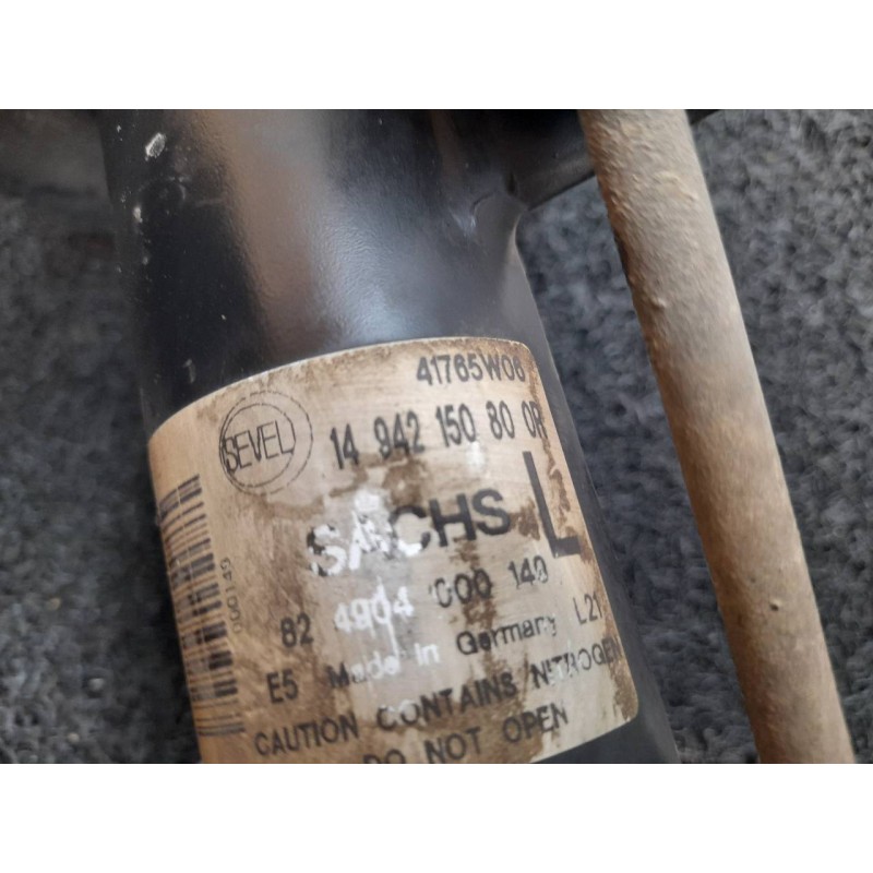 Recambio de amortiguador delantero izquierdo para lancia phedra (180) 2.2 jtd referencia OEM IAM 1494215080 - Negro 2