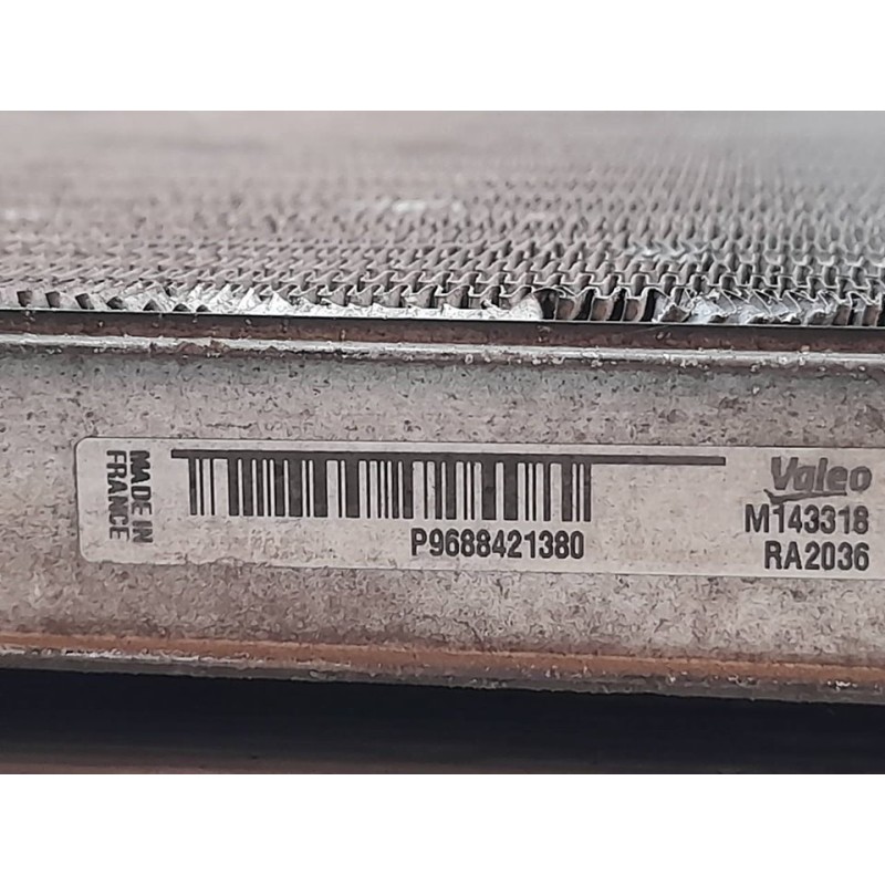 Recambio de radiador agua para citroën c5 berlina seduction referencia OEM IAM P9688421380 - Negro 2