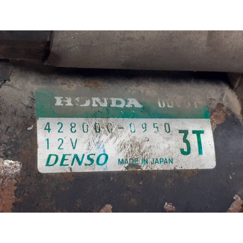 Recambio de motor arranque para honda jazz (gd1/5) 1.4 ls referencia OEM IAM 4280000950 2