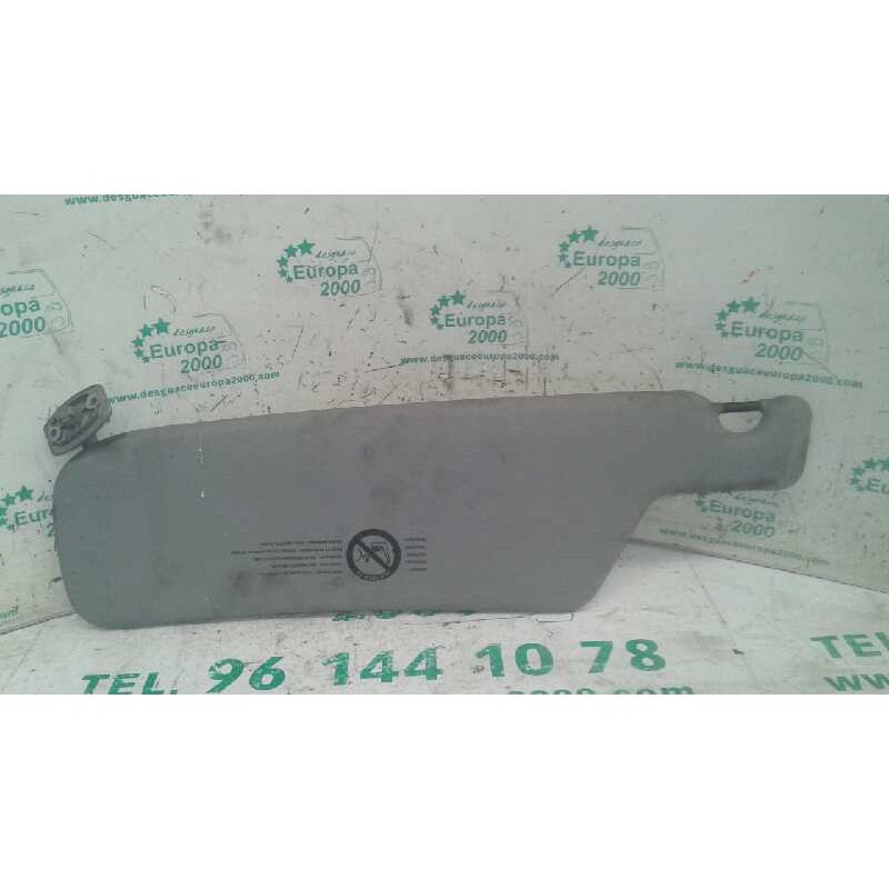 Recambio de parasol derecho para citroën xantia berlina 2.0 hdi referencia OEM IAM - Azul 2