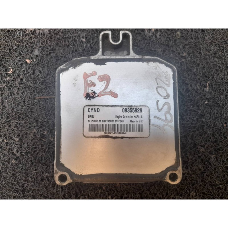 Recambio de centralita motor uce para opel astra g berlina comfort referencia OEM IAM 09355929  DELPHI 2