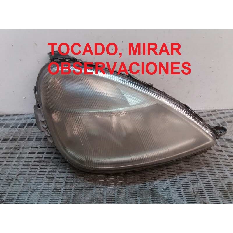Recambio de faro derecho para mercedes-benz clase a (w168) 1.6 cat referencia OEM IAM   