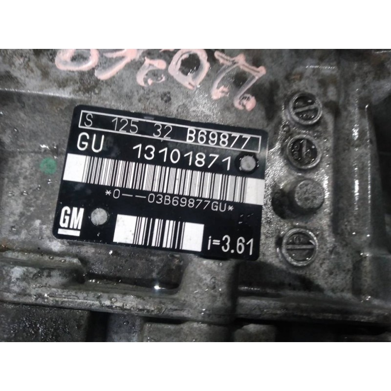 Recambio de caja cambios para opel signum elegance referencia OEM IAM 13101871 S12532 B69877 4