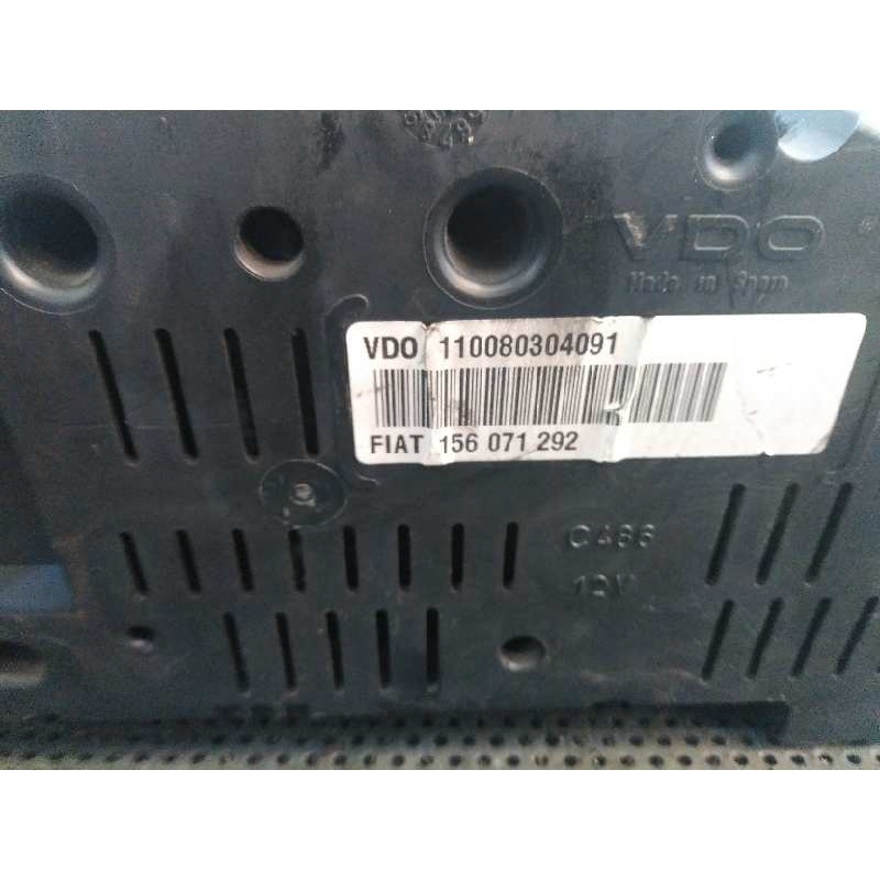 Recambio de cuadro instrumentos para alfa romeo 147 (190) 1.9 jtdm 150cv black line (2007) referencia OEM IAM 11080304091 156071 - Negro 3