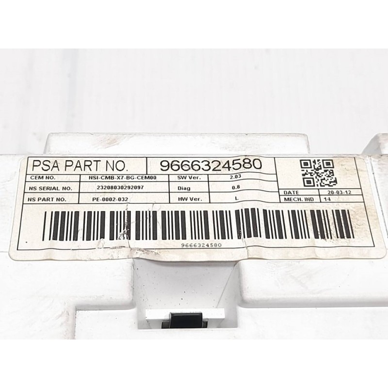 Recambio de cuadro instrumentos para citroën c5 berlina seduction referencia OEM IAM 9666324580 - Negro 2