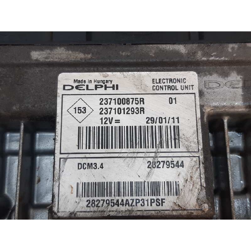Recambio de centralita motor uce para renault clio grandtour business referencia OEM IAM 237100875R 23710293R 28279544ZP31PSF - Negro 2