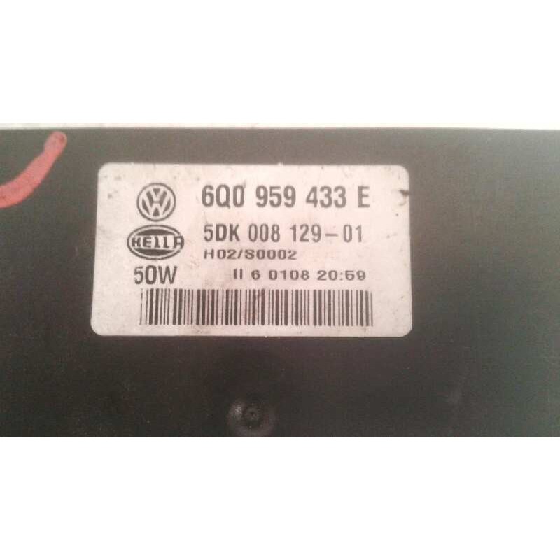 Recambio de centralita check control para seat ibiza (6l1) 1.4 16v referencia OEM IAM 6Q0959433E 5DK008129 - Negro 2