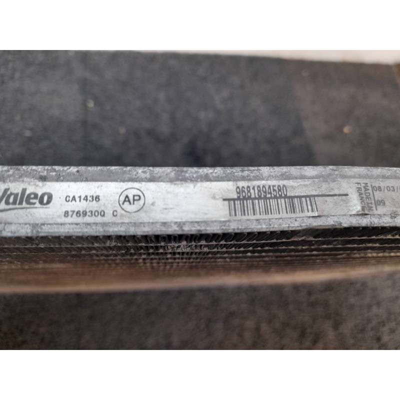 Recambio de condensador / radiador aire acondicionado para peugeot 407 premium referencia OEM IAM 9681894580 2