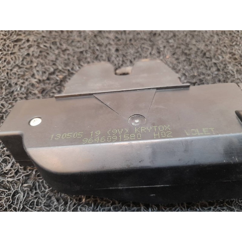 Recambio de cerradura maletero / porton para lancia phedra (180) 2.2 jtd referencia OEM IAM 9646091580 - Negro 4