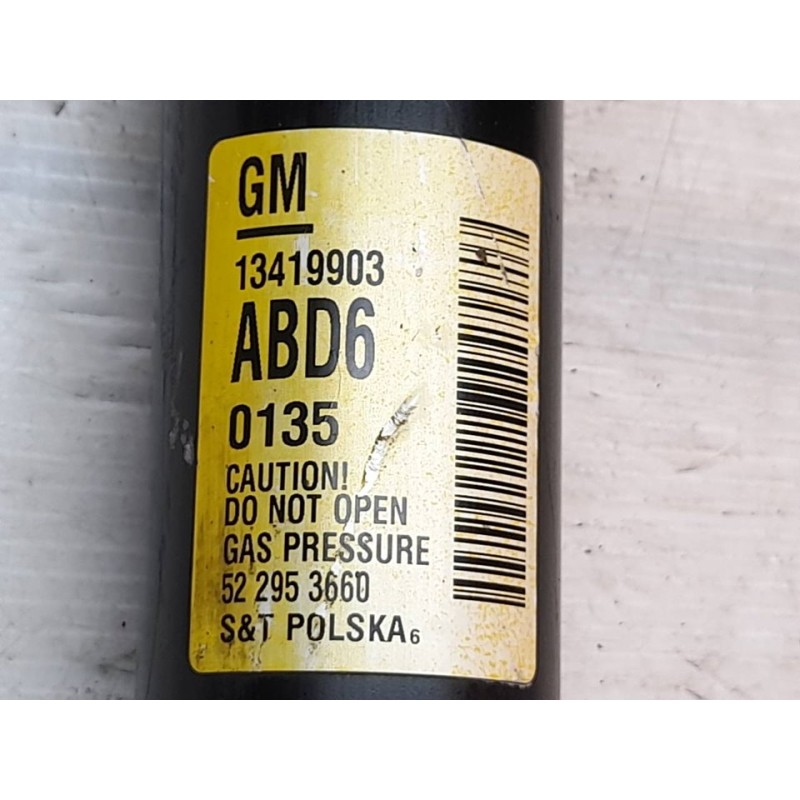 Recambio de amortiguador trasero derecho para opel zafira tourer selective referencia OEM IAM 13419903 ABD6 3