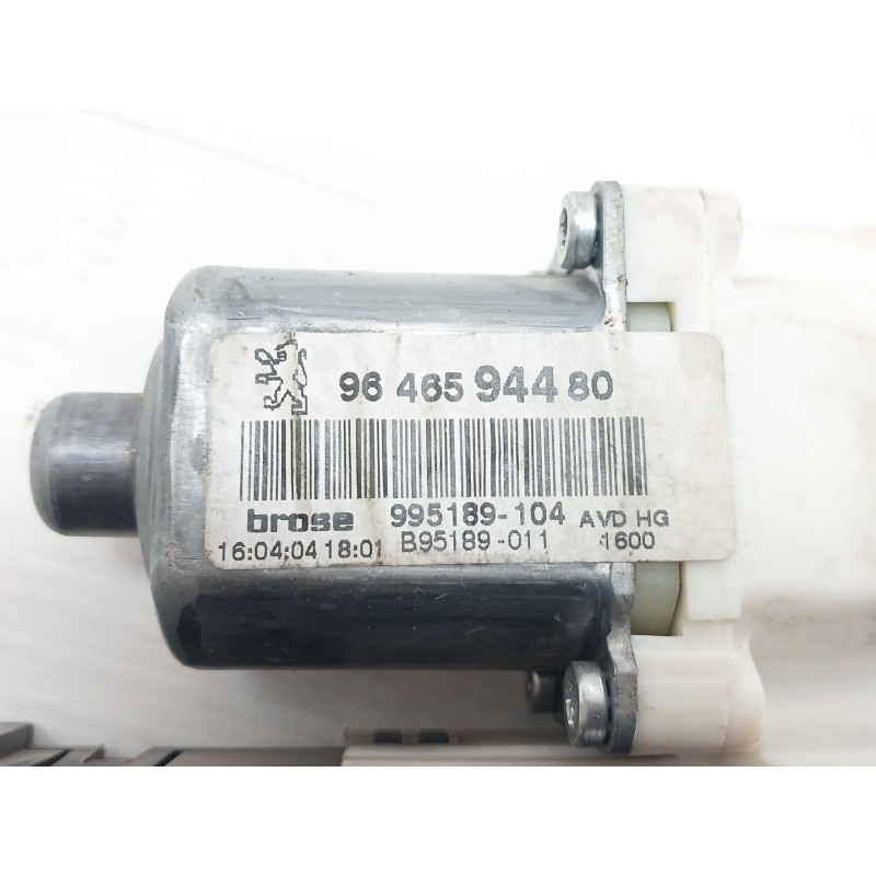 Recambio de elevalunas delantero derecho para peugeot 407 st confort pack referencia OEM IAM 9646594480 2
