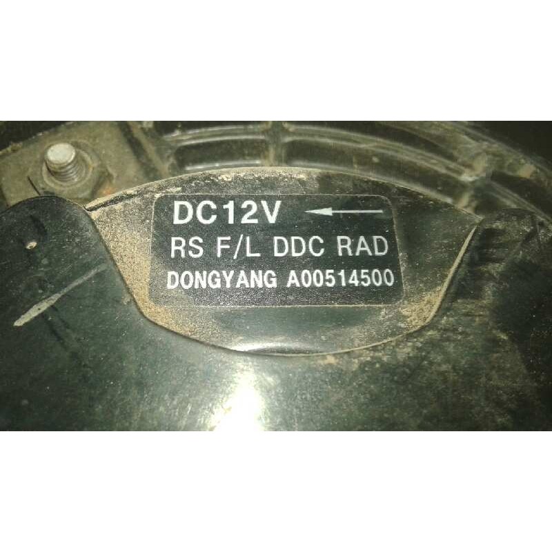 Recambio de electroventilador para kia carens 2.0 turbodiesel cat referencia OEM IAM A00514500  DOOWAN - Gris 2