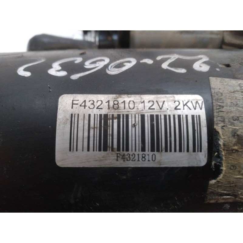 Recambio de motor arranque para peugeot boxer furgón 330 l1h1 komfort hdi 130 referencia OEM IAM F4321810 F4321810 - Blanco 5