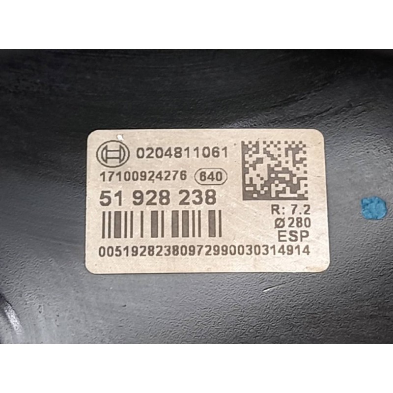 Recambio de servofreno para peugeot boxer furgón 330 l1h1 komfort hdi 130 referencia OEM IAM 0204811061 51928238 - Blanco 3