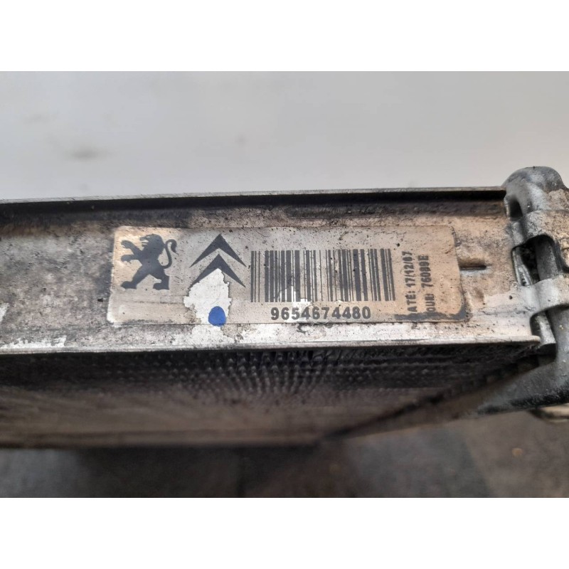 Recambio de radiador agua para peugeot 407 premium referencia OEM IAM 9654674480 2