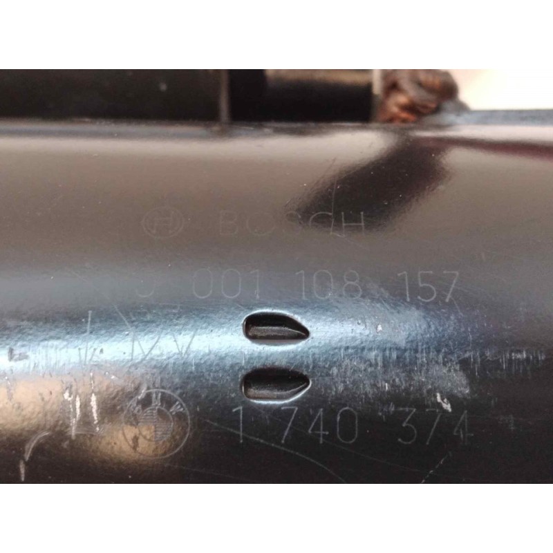 Recambio de motor arranque para bmw serie 3 berlina (e46) 323i referencia OEM IAM 0001108157  BOSCH 3