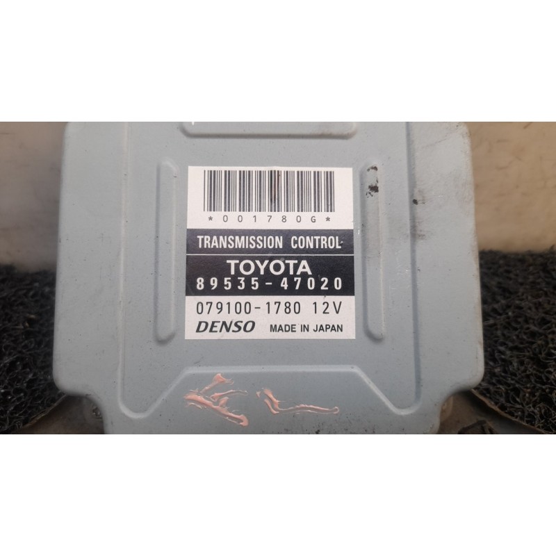 Recambio de centralita check control para toyota prius (nhw20) sol referencia OEM IAM 8953547020 0791001780 - Blanco 3