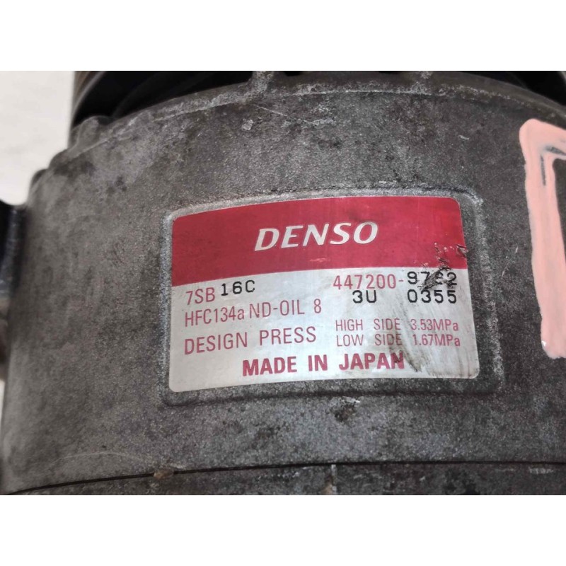 Recambio de compresor aire acondicionado para bmw serie 3 berlina (e46) 323i referencia OEM IAM 4472009792  DENSO 3