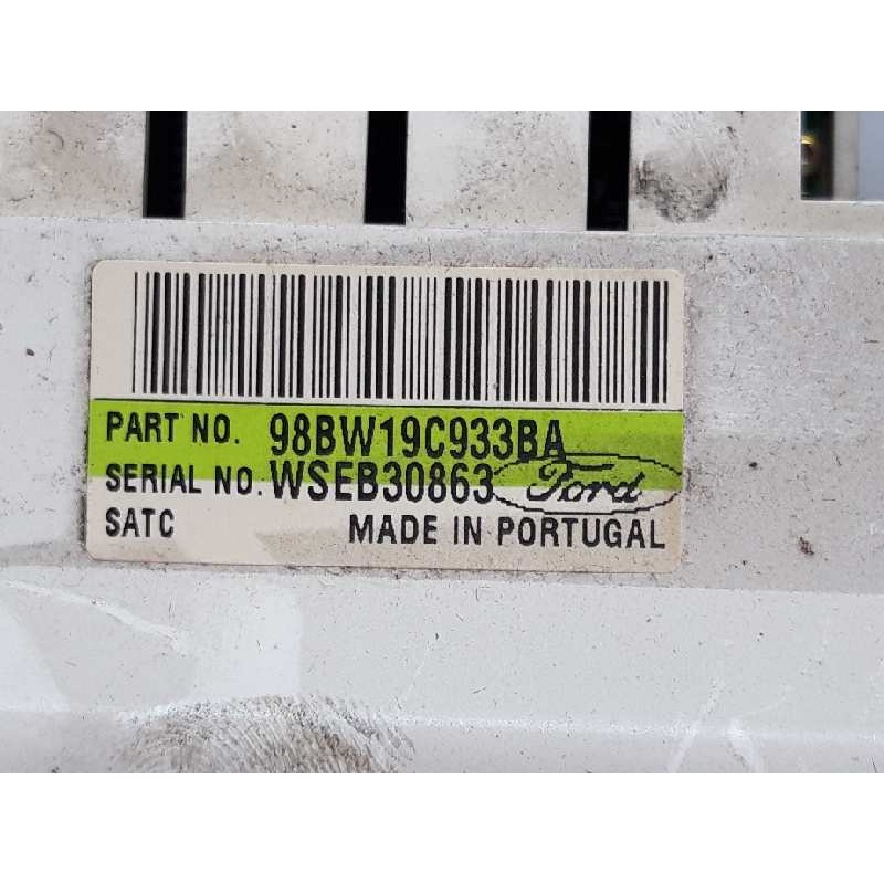 Recambio de mando climatizador para ford cougar (mc) v6 referencia OEM IAM 98BW19C933BA  WSEB30863 2