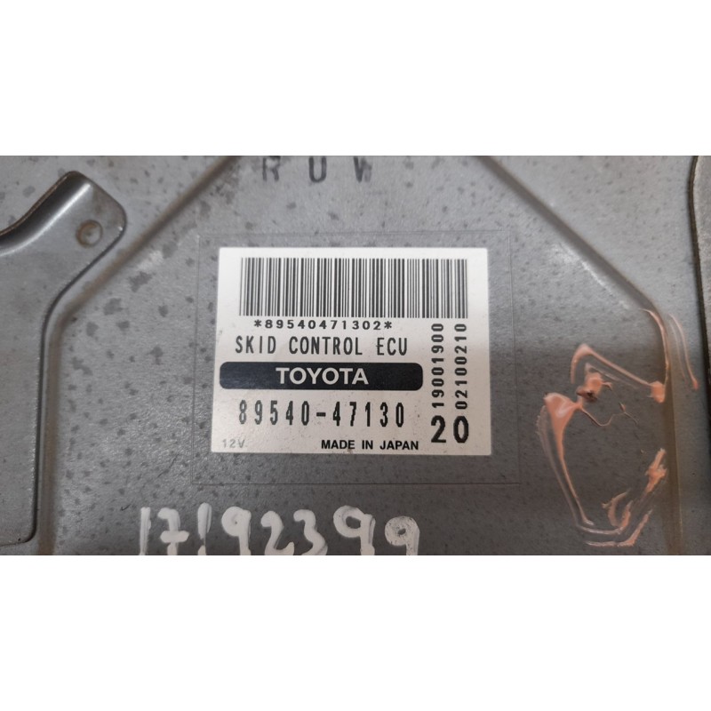 Recambio de centralita check control para toyota prius (nhw20) sol referencia OEM IAM 8954047130 19001900 02100210 - Blanco 6