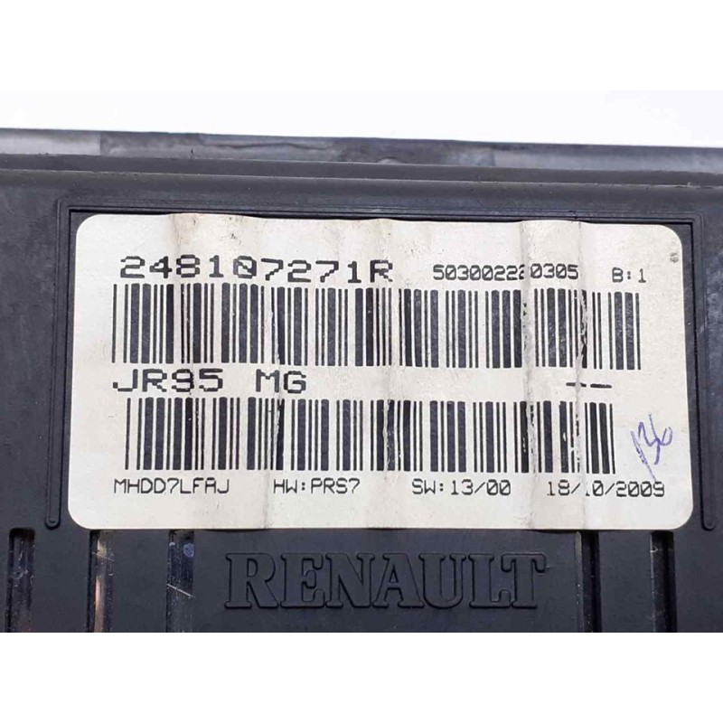 Recambio de cuadro instrumentos para renault scenic iii grand dynamique referencia OEM IAM 248107271R 3