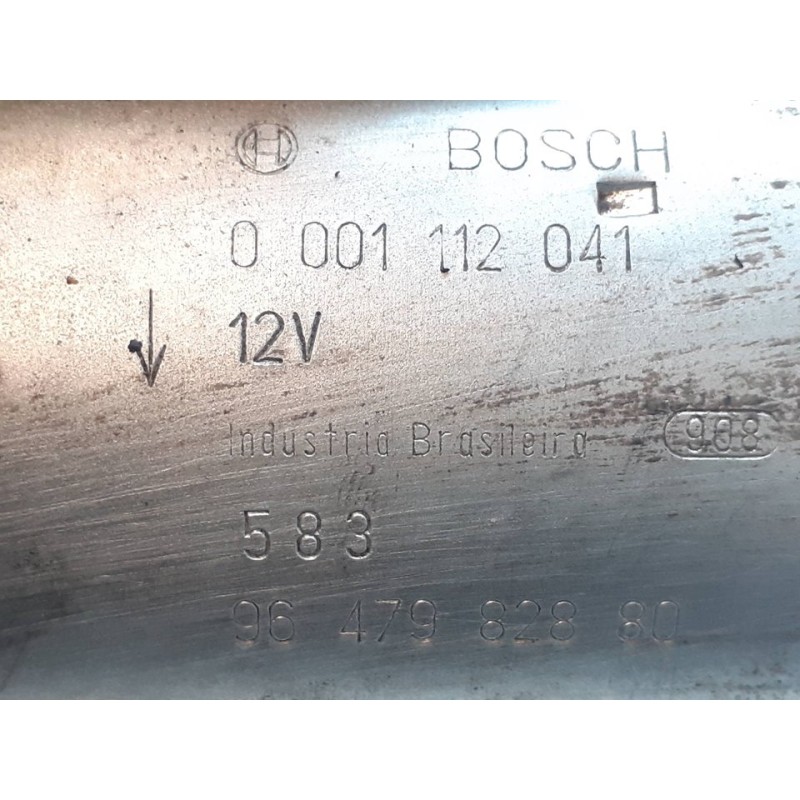 Recambio de motor arranque para peugeot 206 berlina xs clim referencia OEM IAM 0001112041 9647982880 2