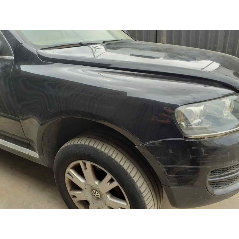 Recambio de aleta delantera derecha para volkswagen touareg (7la) tdi r5 referencia OEM IAM - Negro 3