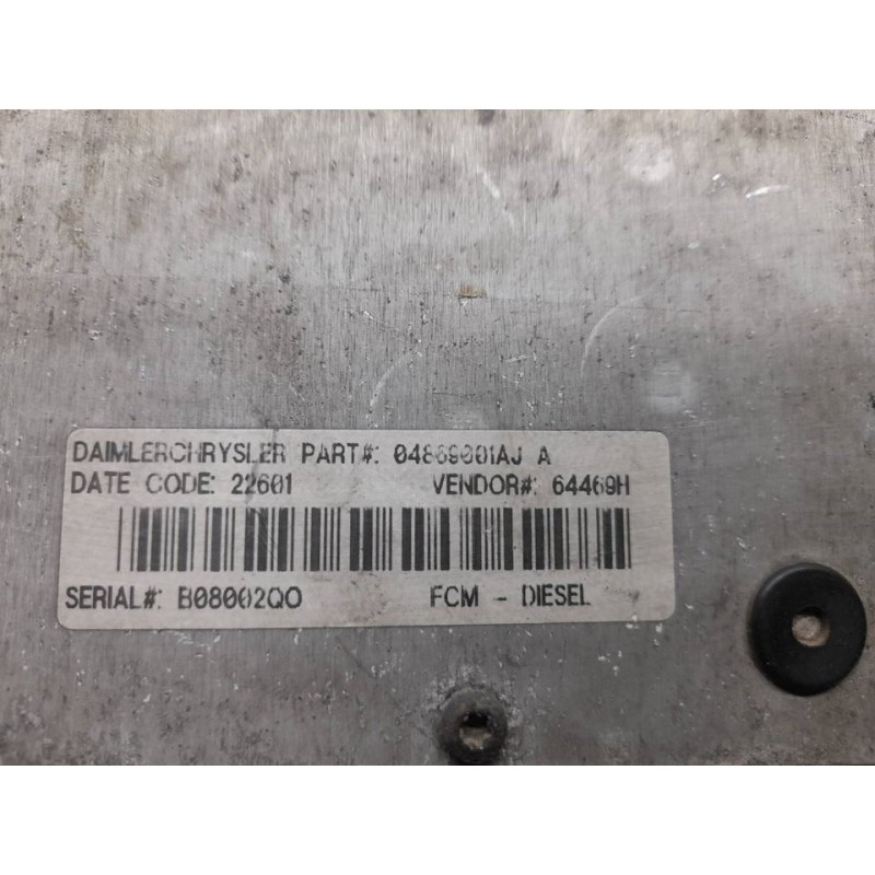 Recambio de caja reles / fusibles para chrysler grand voyager 2.5crdi referencia OEM IAM P04869204AM 04869001AJ - Negro 3