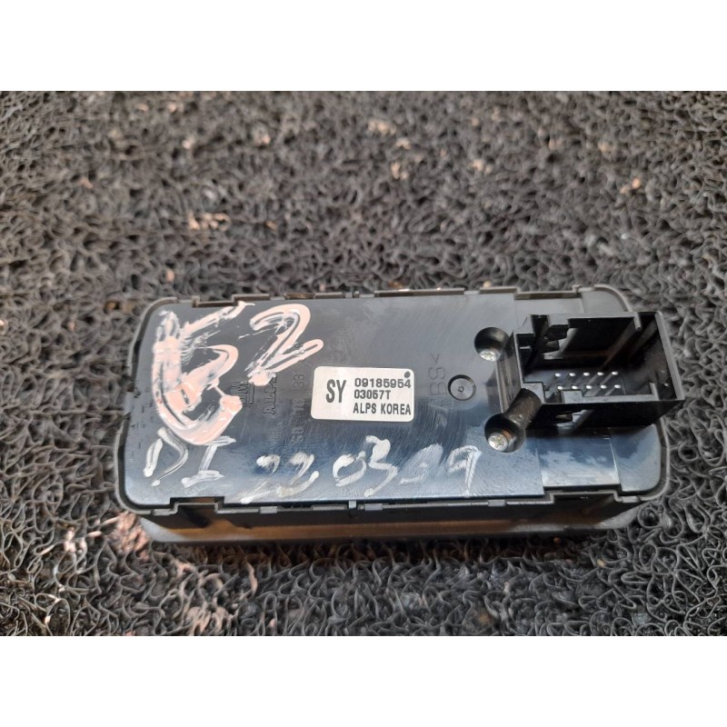 Recambio de mando elevalunas delantero izquierdo para opel signum elegance referencia OEM IAM 09185954 3