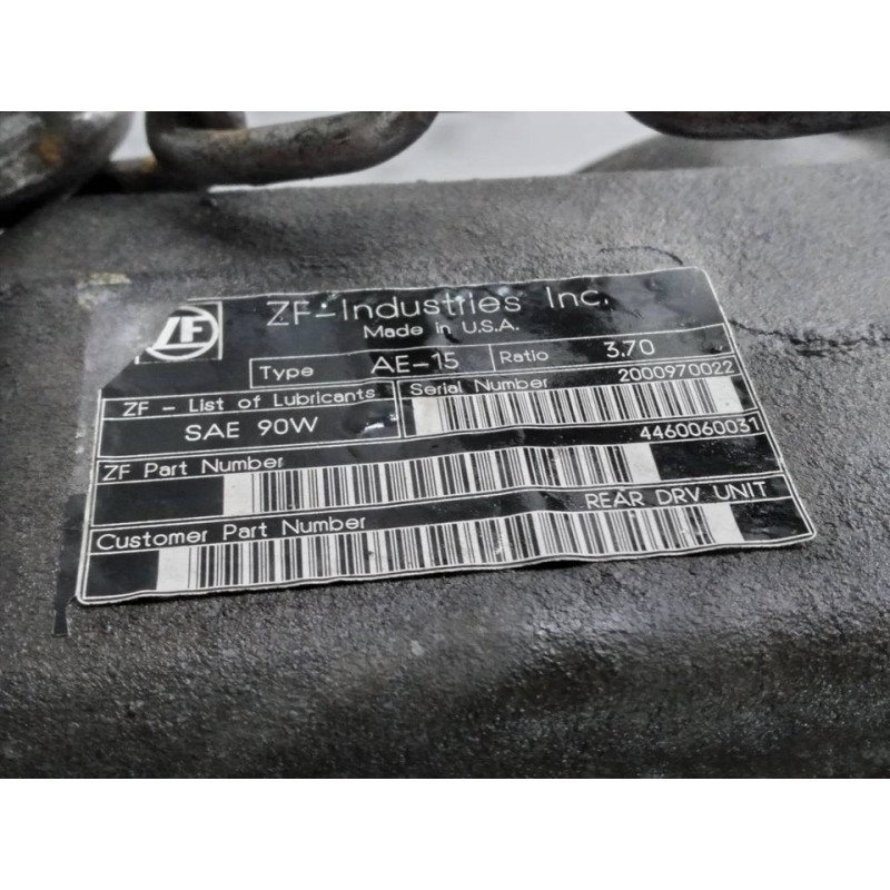 Recambio de diferencial trasero para mercedes-benz clase m (w163) 320 (163.154) referencia OEM IAM 4460310012 4460060031 2