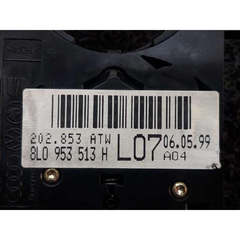 Recambio de mando luces para audi a6 berlina (4b2) 1.9 tdi referencia OEM IAM 8L0953513H - Negro 2