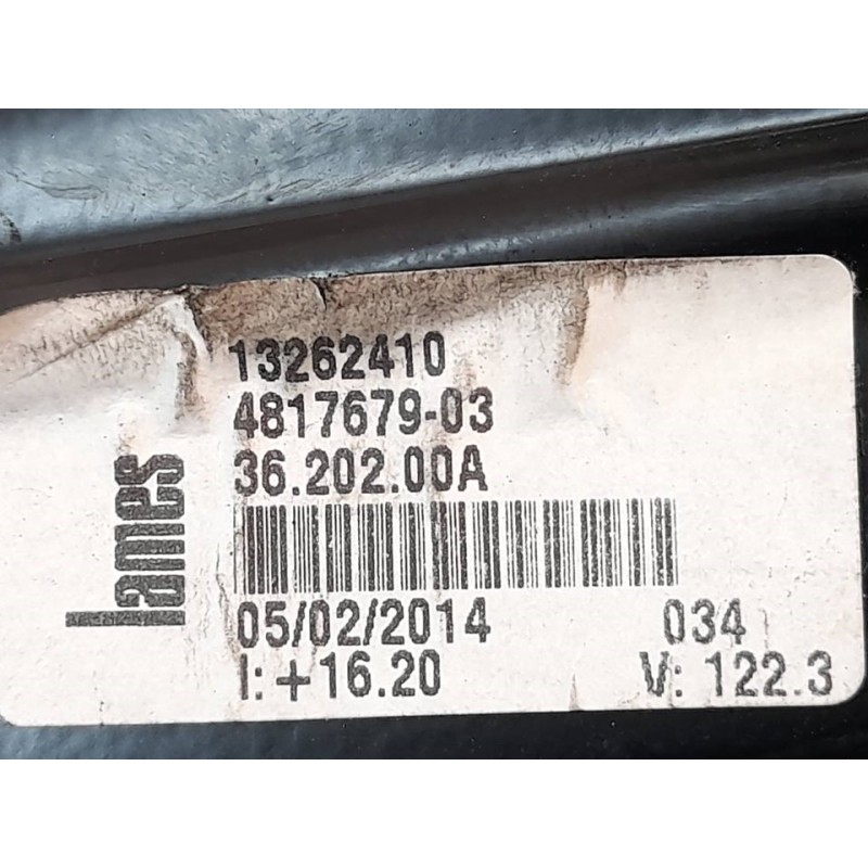Recambio de elevalunas delantero izquierdo para bmw serie 3 lim. (f30) 318d referencia OEM IAM 13262410 3P4821A - Gris 3
