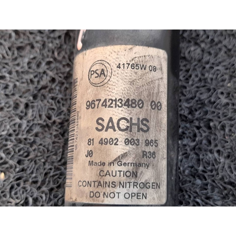 Recambio de amortiguador trasero derecho para citroën berlingo station wagon x referencia OEM IAM 9674213480 - Blanco 2